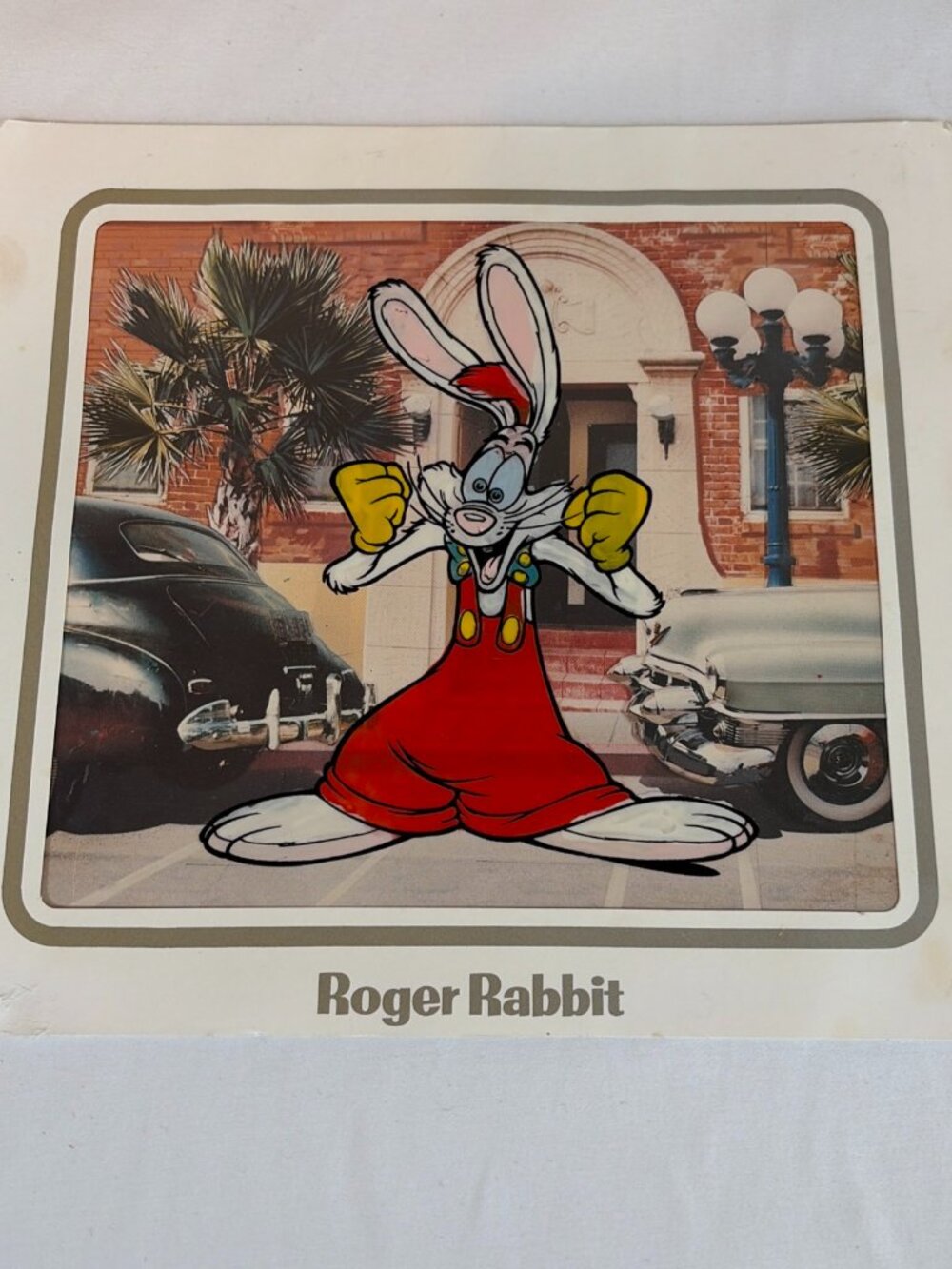 Disney 1988 Roger Rabbit Animation Cel